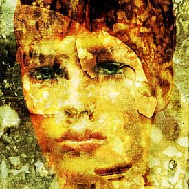 Green eyed Lady by Alice Berkien-van Mil