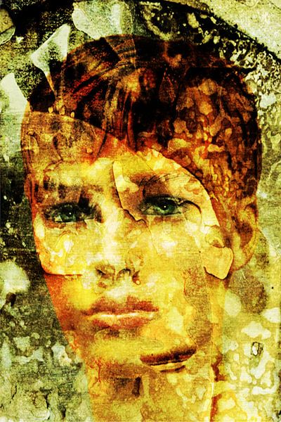 Dame aux yeux verts par Alice Berkien-van Mil