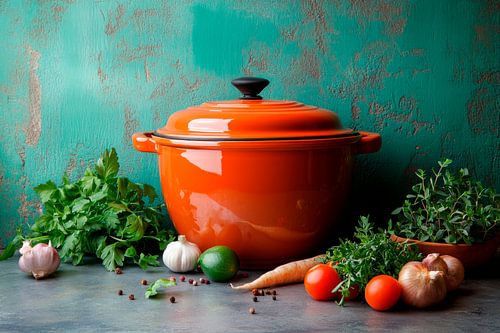 Natuurlijke steelpan