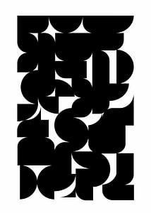 abstrait noir