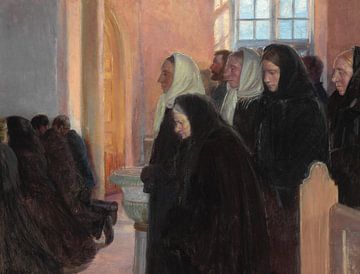 Anna Ancher, Altaar in de Skagen-kerk, 1899 van Atelier Liesjes
