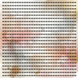 NO NO YES by FoXo Art