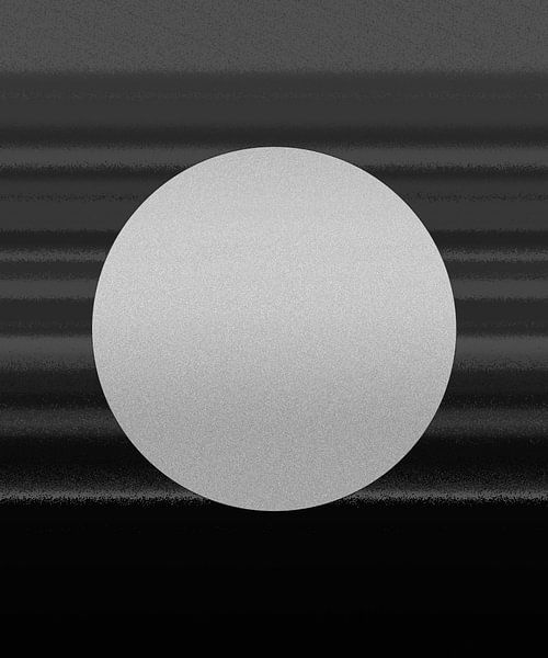 Platinum moon by Mad Dog Art