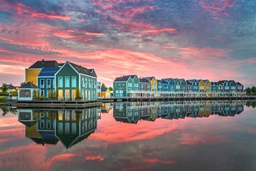 Maisons arc-en-ciel Houten sur Bart Hendrix