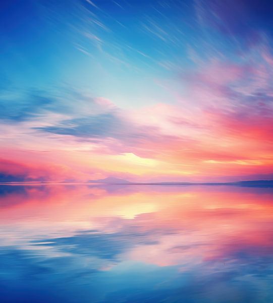 Blick über den Ozean von fernlichtsicht