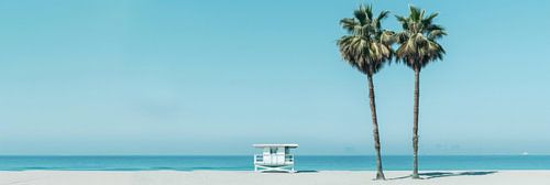 Minimalistische strandkunst