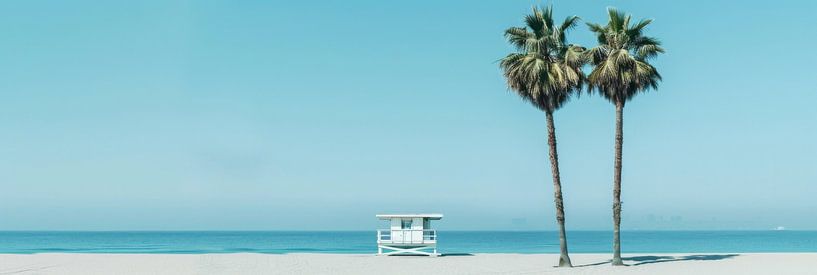 Art de plage minimaliste par Poster Art Shop