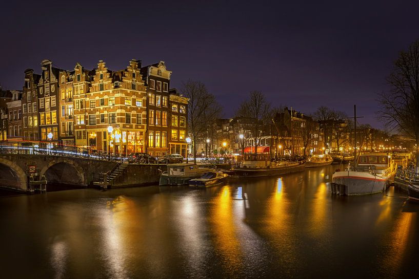 Amsterdam by Night par Peter Bolman
