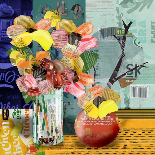 Le printemps en jaune et rose