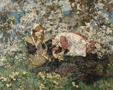 Idylle im Frühling, Edward Atkinson Hornel