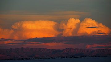 Sunset White Sands - New Mexico van Tonny Swinkels