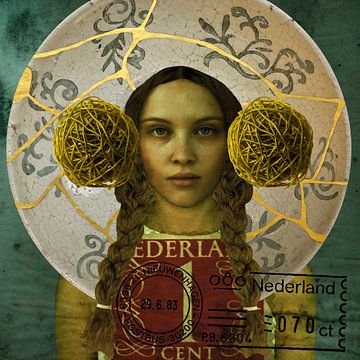 Pop-Art Beauty Holland Goldstempel