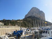 Rock at Calpe ,Spain Costa Blanca