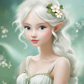 Elfje van licht, avec un regard rayonnant sur Ivonne Fuhren-van de Kerkhof