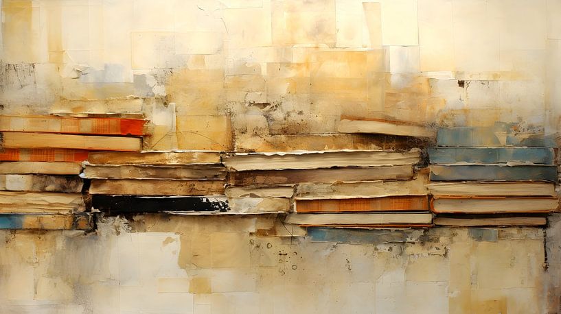 Mur de livres par Heike Hultsch