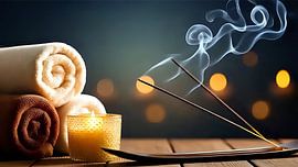 Composition de bien-être contemplative sur Jean Pierre