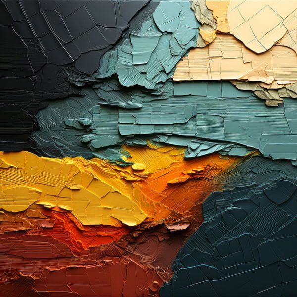 Abstracte Textuurpracht by ByNoukk