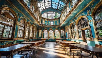 Lost Place School van Mustafa Kurnaz