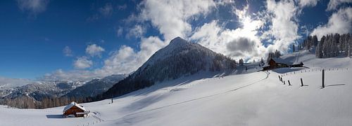 Le Lackenkogel et l'alpage de Lackenalm
