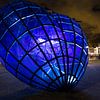Blauwe Hart Delft bij nacht van Gertjan Hesselink