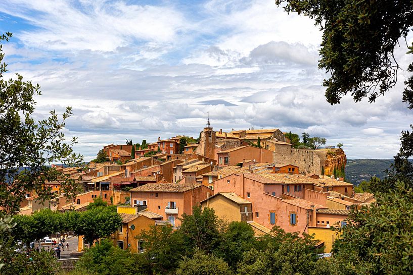 Vue de Roussillon. par Wilma  Wijers Smeets