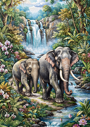 Le lien tendre qui unit les éléphants