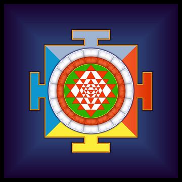 Sri Yantra. Symbool van de Energie van Paul Evdokimov