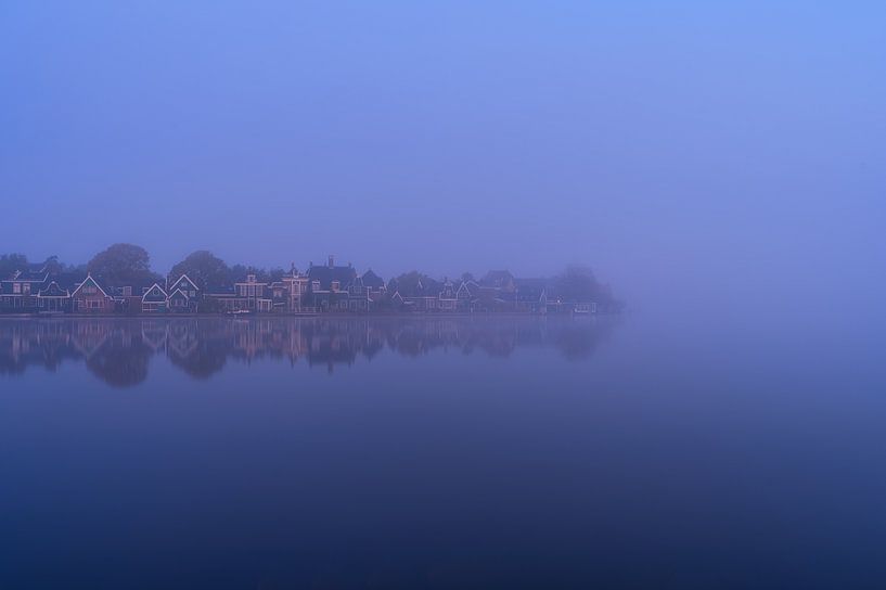 Nebliger Morgen an der Zaanse Schaans von Bfec.nl