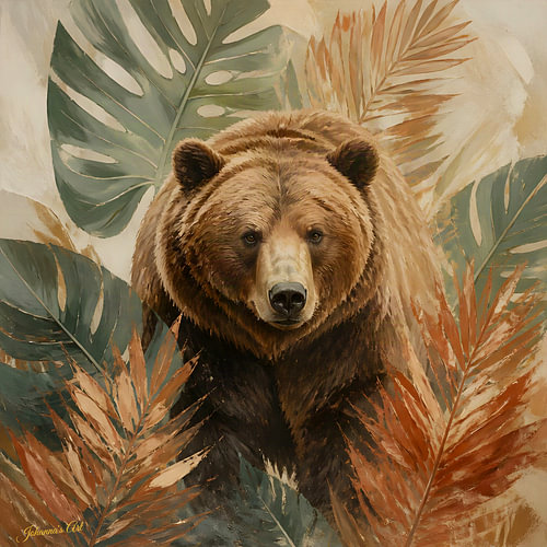 Imperial Jungle Collection - Grizzly Bear