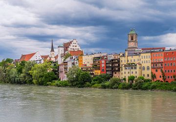 Historische oude stad Wasserburg am Inn van ManfredFotos