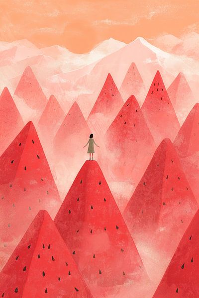 Melon Mountains n° 1 par Studio BB