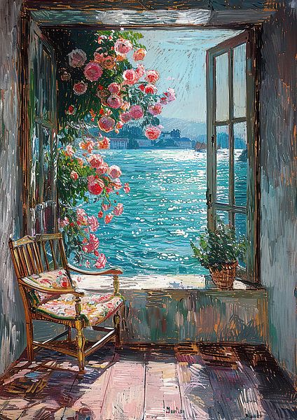 Henri Matisse inspires Open Window See by Niklas Maximilian