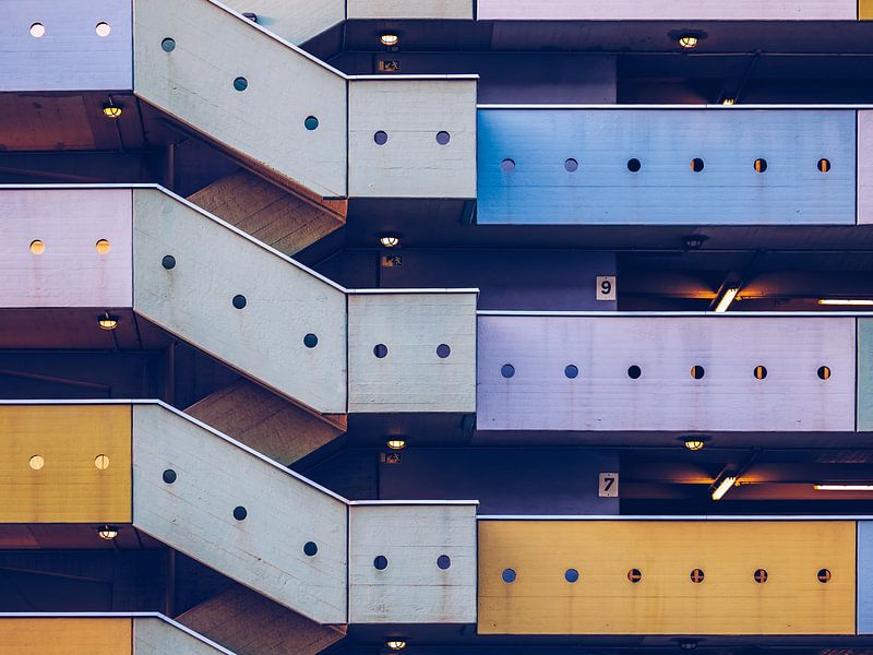 Berlin Brutalism (Parkhaus Müllerstrasse) by Alexander Voss