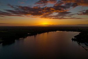 Soleil couchant Binnenmaas Hoeksche Waard