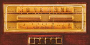 Das alte Röhrenradio