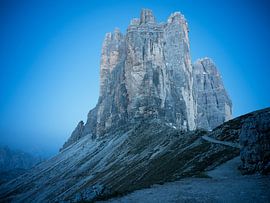De oostkant van de Drei Zinnen bij nacht van t.ART