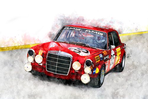 AMG 300 SEL 6.8, Die rote Sau von Theodor Decker