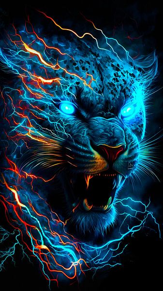 Neon-Donner von P U F F Y