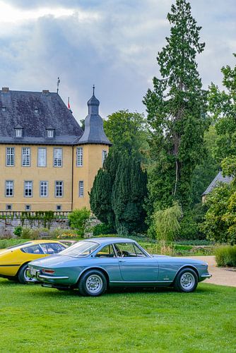 Ferrari 365 GTC, coupé italien classique, voiture de sport
