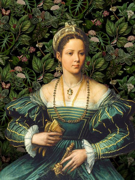 Jungle Renaissance Lady by Behindthegray