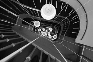 Art Architecture Escalier BNW Bâtiment gouvernemental Pays-Bas