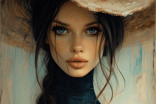 Welcome to my world, close up portret