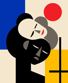 Dualität – Bauhaus-Gesichter des Gleichgewichts
