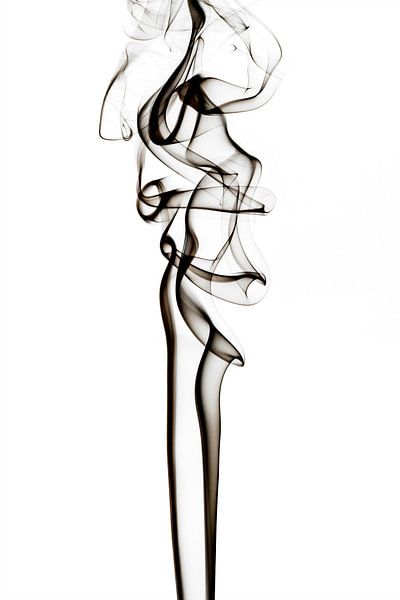 Abstract Black Smoke - Sensual by Philippe HUGONNARD