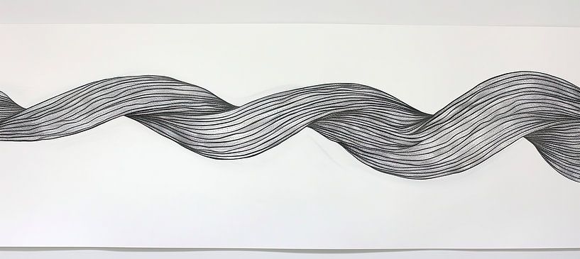 Moderne Linienführung von ARTEO Gemälde