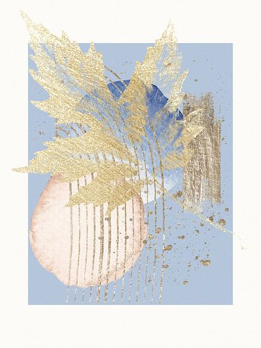 Textures, Golden and Blue