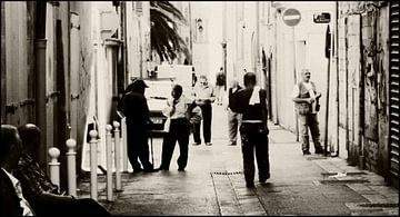 Les rues de Toulon.