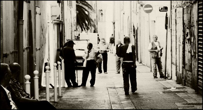Die Straßen von Toulon. von Esh Photography