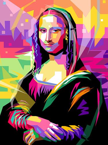Pop Art Mona Lisa