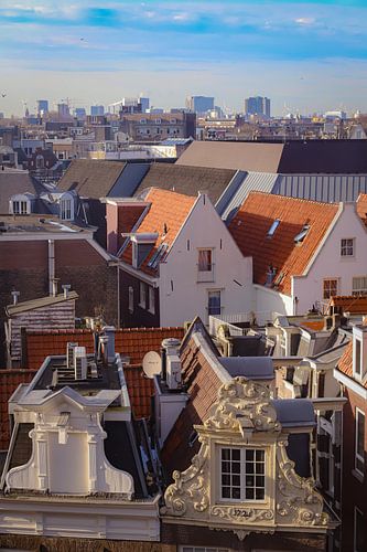 Uitzicht over Amsterdam